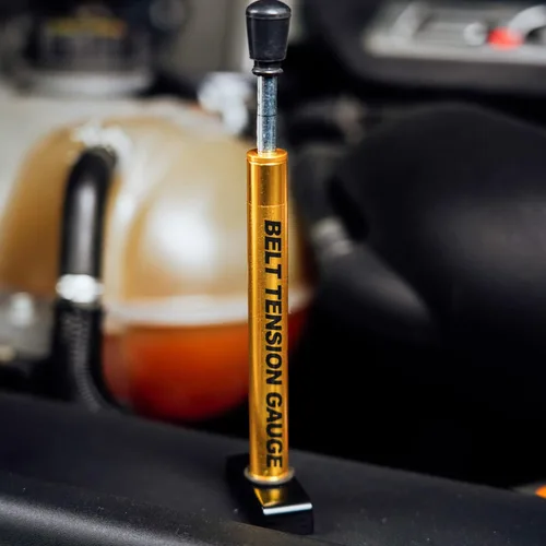 Vista 5 de ABN - Medidor de Tensión de Cinturón universal, 10 libras, fácil de leer.