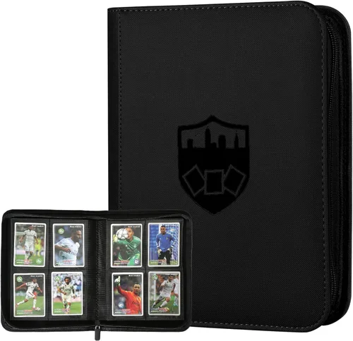 Vista 12 de GERMUN Carpeta Mini de Tarjetas de 1 Bolsillo, Carpeta de Tarjetas Coleccionables de 80 Bolsillos, Álbum Pequeño Premium de Colección de Tarjetas