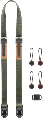 Vista 15 de Peak Design Correa para cámara Leash - Configurable como una correa para cinturón, correa para el cuello, correa para el hombro o de seguridad