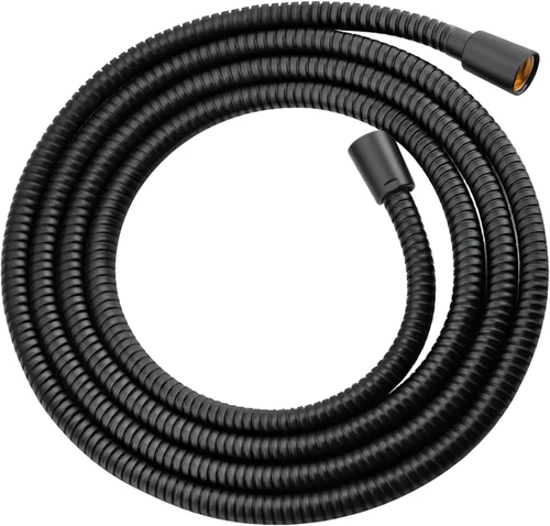 Vista 17 de BRIGHT SHOWERS Manguera de ducha para cabezales de ducha de mano, manguera de ducha de mano extra larga de acero inoxidable de 96 pulgadas, pieza