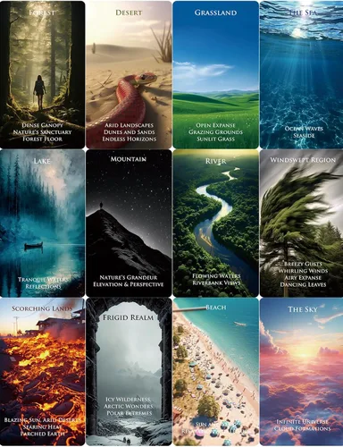 Vista 6 de The Place Oracle Cards Deck - Cartas de tarot para destino, mazo Oracle para principiantes, cartas Oracle frustradas con significado en ellas, 78