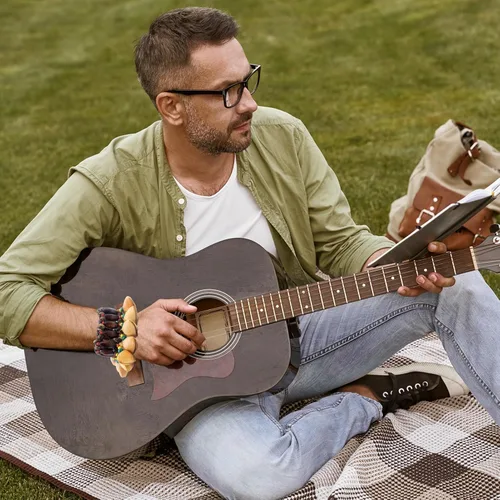 Vista 8 de Pulsera tobillera con sonajero de semillas de Cacho, 2 PCS pulsera africana shaker de cáscara de nuez, accesorios de percusión natural, instrumento