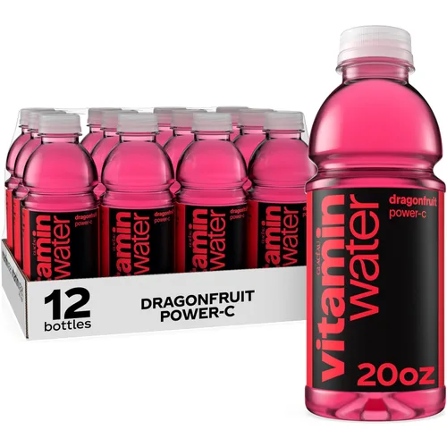 Vista 10 de Vitamin Water Energy Tropical Citrus - Bebida de agua saborizada con nutrientes, sabor a cítricos tropicales, botellas de 20 fl. oz, paquete de 12