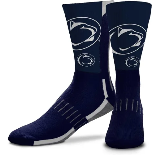 Vista 32 de For Bare Feet NCAA Adult State and University Crew Socks - Polyester blend - Unisex - High-performance socks provide