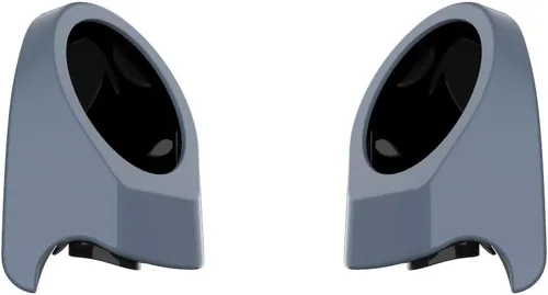 Vista 626 de Advanblack Alpine Green Tour Pack - Paquete de altavoces de 6.5 pulgadas, carcasa de audio trasera, color a juego, ajuste Harley King Tour Pack