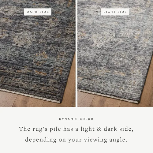 Vista 145 de Loloi Jean Stoffer Katherine Collection KES-02 Ocean/Coral 2'-7'' x 10'-0'', .25" Pile Height, Runner Rug