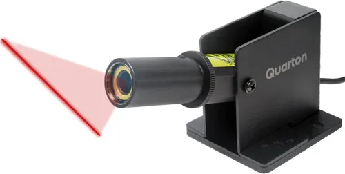 Vista 9 de Nivel láser ML-100 generador de línea roja para corte a gran escala interior, medición, alineación, construcción, proyector láser, impermeable