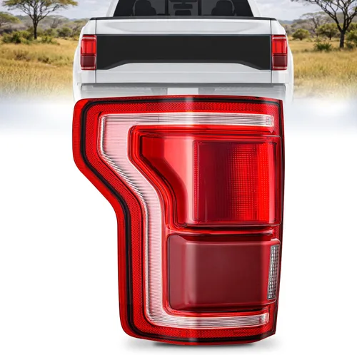 Vista 11 de Nilight Conjunto de luz trasera compatible con Ford F150 F-150 2015 2016 2017 de repuesto de lámpara trasera estilo OE con bombillas y arnés lado