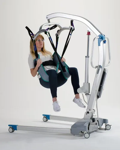 Vista 2 de Patient Aid Eslinga de aseo con cinturón de torso, honda de elevación para pacientes, ayuda para el baño, equipo de elevación médica para ancianos