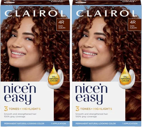 Vista 17 de Clairol Nice'n Easy - Tinte permanente para el cabello, color borgoña profundo 3BG, paquete de 1 unidad