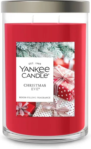 Vista 13 de Yankee Candle - Vela de pilar mediano perfumada con hasta 115 horas de tiempo de combustión, mezcla premium de cera vegetal para una combustión