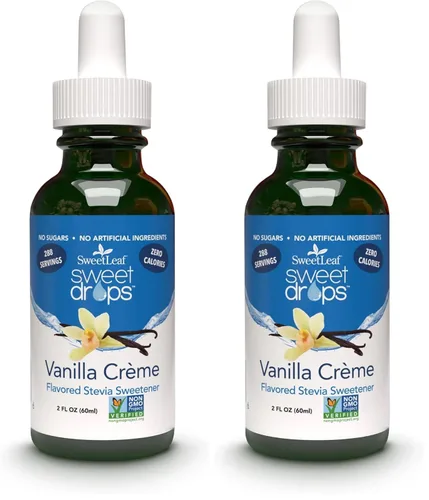 Vista 9 de Edulcorante líquido Sweet Drops de stevia, crema de vainilla, de la marca SweetLeaf