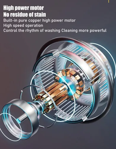 Vista 3 de Mini lavadora, mini lavadora portátil, lavadora plegable, lavadora de ropa interior, adecuada para ropa interior, calcetines, viajes, camping