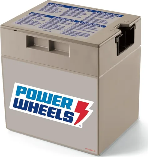 Power Wheels - Batería recargable de 12 voltios, Empaque estándar, Estándar empaque, Multicolor