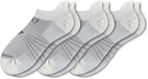 Socks Daze Paquete de 36 calcetines deportivos de lana merina para hombre y mujer, para correr al tobillo, suaves, gruesos, acolchados, para