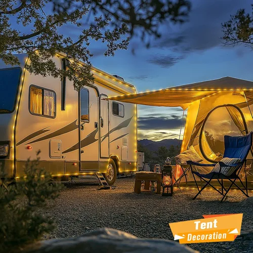 Vista 3 de JMEXSUSS - 100 luces LED solares de cuerda para exteriores, impermeables, 33 pies, luces solares para trampolín con clasificación IP65, 8 modos