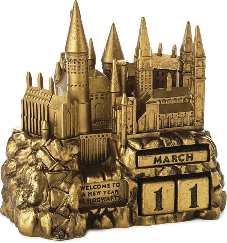 Hallmark Calendario perpetuo de Harry Potter (Hogwarts), suministros de oficina, regalo para profesores, niños, jefe, asistente administrativo