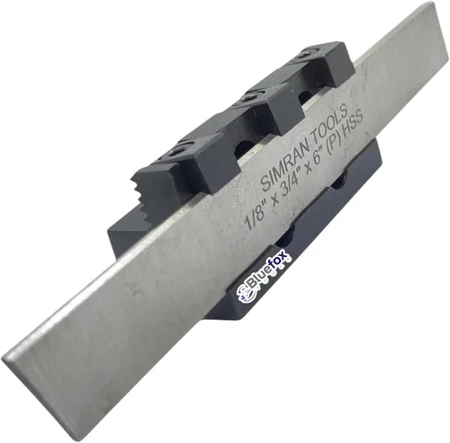 Vista 4 de SOPORTE PARA HERRAMIENTAS DE SEPARACIÓN CON CUCHILLA HSS DE 10 MM DE 3/32" X 1/2" X 10,16 CM Herramienta de precisión Producto de acero Libre