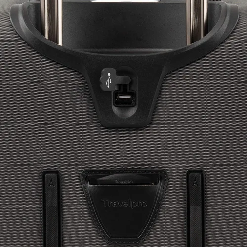 Vista 8 de Travelpro Crew Versapack Max Carry-On Exp Rollaboard, Gris (Titanium Grey), Crew Versapack Softside - Equipaje vertical expandible