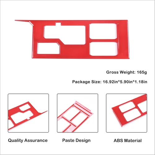 Vista 31 de Aunginsy Marco para panel de cambio de marchas con caja de almacenamiento Compatible con Toyota Tundra/Sequoia 2022-2024 2025 Protector contra