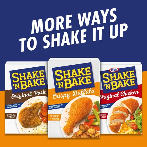 Vista 7 de Shake 'N Bake - Caja de mezcla de revestimiento sazonado de búfalo crujiente (cajas de 4.75 onzas, paquete de 8)