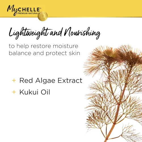 Vista 2 de MyCHELLE Dermaceuticals Solar Defense SPF 30 (2.3 fl oz) - Protector solar hidratante seguro para arrecifes con extracto de algas rojas y aceite
