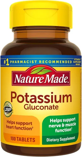 Gluconato de potasio Nature Made, 550 mg