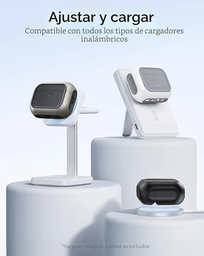 Vista 7 de ESR Funda para AirPods Pro 3, Compatible con Funda de AirPods Pro de 3ª Generación (2025), Compatible con MagSafe, Cubierta de Protección Completa