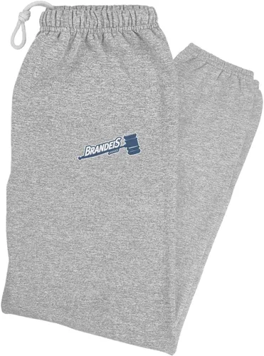 Vista 295 de LOGOVISION Pantalones deportivos, jogger para hombre con logotipo primario colegial, colección Heather atlética