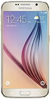 Vista 2 de Samsung Galaxy S6 (G920v) Teléfono celular desbloqueado de Verizon. 32gb, Dorado