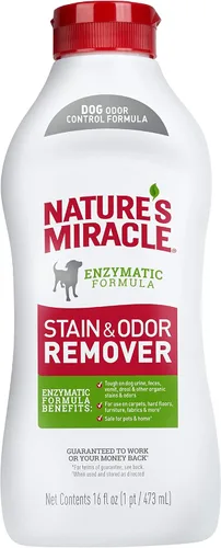 Vista 17 de Removedor de manchas y olores de perros, fórmula enzimática para desastres cotidianos, de Nature's Miracle, 709 ml