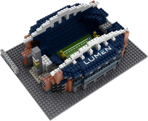 Vista 11 de FOCO NFL Bloques de construcción unisex para adultos 3D Mini BRXLZ con forma de estadio del equipo de la NFL
