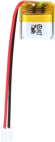 Vista 35 de Batería de 3.7V 120mAh 551521 Polímero de Litio Ion Recargable Li-ion Li-Po con Conector 2P PH 2.0mm Pitch
