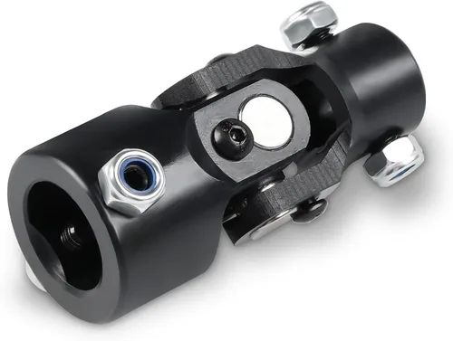 Vista 16 de Acoplador de junta en U de dirección, 1 pulgada DD x 1 pulgada DD junta en U del eje de dirección, junta universal de dirección, acoplamiento