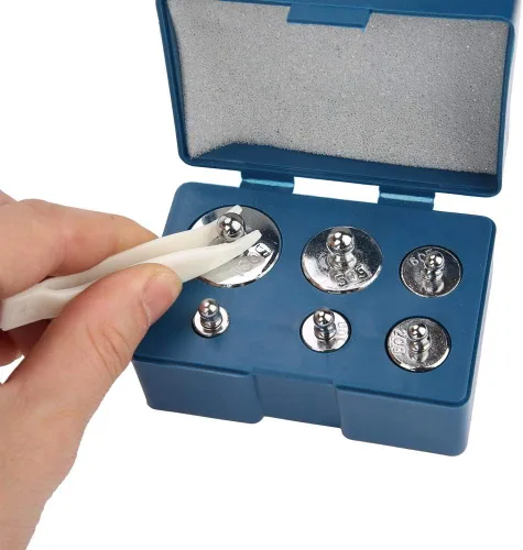 Vista 7 de Contrapeso, Báscula de contador de laboratorio, herramienta de laboratorio para enseñanza