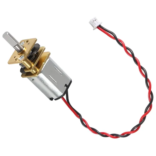 Vista 6 de 4 piezas Mini Micro N20 Motor de engranajes DC 3V-6V con caja de cambios de metal completo Micro motor para coche RC, modelo de robot, juguetes