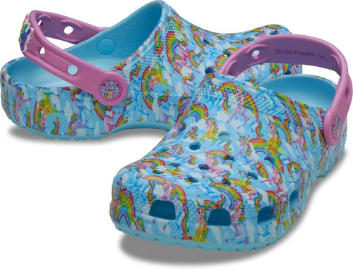 Vista 6 de Crocs Zuecos clásicos unisex para adultos Lisa Frank