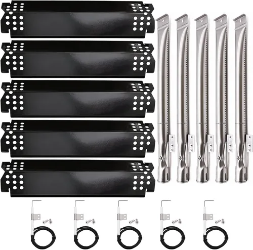 Vista 37 de Criditpid Grill Replacement Parts for Nexgrill 720-0925S, 720-0864, 720-0864M Models. Grill Heat Plates, Burner Tubes and Grill Ignitors for BBQ PRO