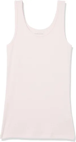 Vista 5 de Tienda Essentials - Camiseta ajustada sin mangas para mujer, paquete de 2