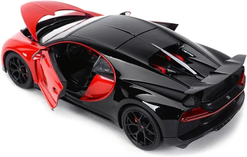 Vista 4 de HTLNUZD Bburag 1/18 Sport Alloy Racing Car para Bugatti Chiron Die Casting Classic Car Model Collection Gift