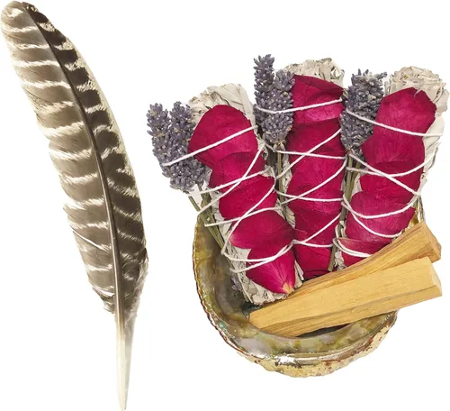 Vista 7 de TOMOKO - Producto de salvia blanca para purificación (6 Salvia Floral)