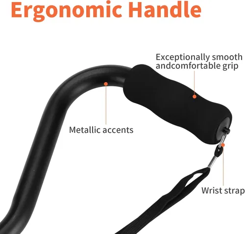 Vista 5 de Floral Canes for Women Folding Cane for Stability with Non-Slip Base, Adjustable Walking Cane for Seniors - Lightweight Collapsible Walking Sticks