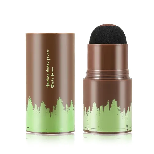 Vista 8 de Boobeen Polvo de línea capilar para cubrir las raíces al instante, sombra de cabello, impermeable, corrector de raíces para adelgazar el cabello