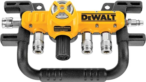 Vista 3 de DEWALT Divisor de línea de aire Quadraport D55040 con regulador