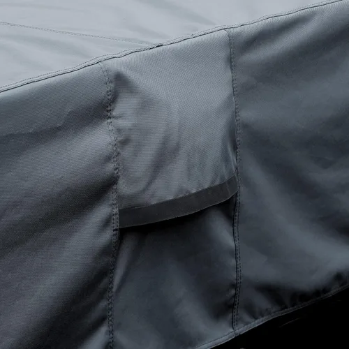 Vista 47 de UCEDER Cubierta redonda para bañera de hidromasaje, impermeable al aire libre (83 x 20 pulgadas), protector de poliéster 600D resistente para bañera