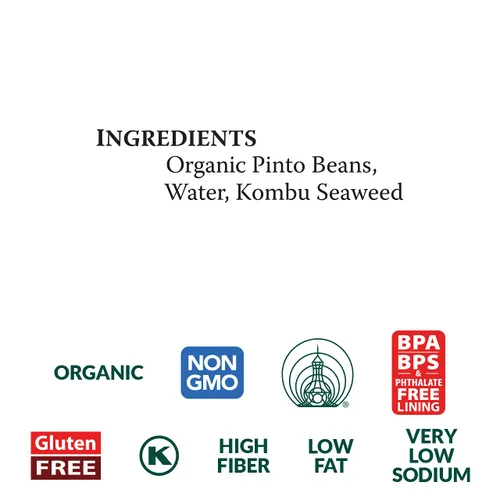 Vista 3 de Eden Foods Organic Pinto Beans, 15 oz