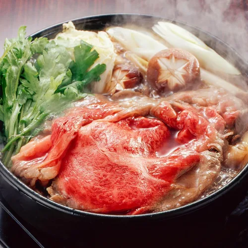 Vista 6 de TIKUSAN Olla japonesa de hierro fundido Sukiyaki Nabe Pan hecho en Japón (7.9 pulgadas (7.9 in)