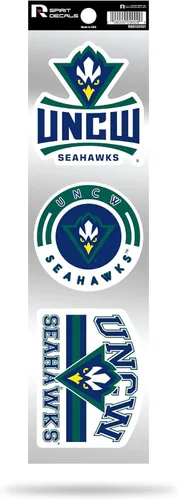 Vista 58 de NCAA - Juego de calcomanías retro Spirit de 3 piezas