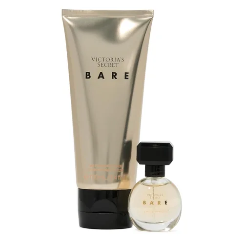 Vista 3 de Victoria's Secret Bare - Juego de regalo dúo de minifragancias: Mini Eau de Parfum y loción de viaje