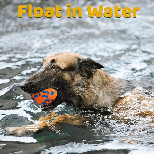 Vista 22 de Bolas para Perros, Bola de Juguete Indestructible para Perros Masticadores Agresivos, Bola Interactiva Duradera de Alta Elasticidad para Entrenar